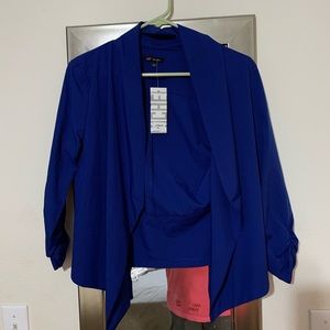 Blue work blazer